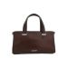 Classic Rectangular Brown Handbag Claudio Ferrici