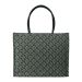 Practical and Elegant Grey Jaqcuard Shopper Claudio Ferrici