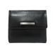 Small and Practical Black Wallet Claudio Ferrici
