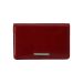 Small and Flat Red Wallet Claudio Ferrici