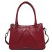 Sophisticated Red Handbag Claudio Ferrici