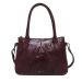 Sophisticated Bordo Handbag Claudio Ferrici