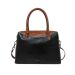 Elegant Multicolour Black/Brick Workbag Claudio Ferrici