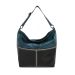 Stylish Multicolour Teal/Black Hobo bag Claudio Ferrici