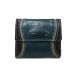 Cute Small Multicolour Teal/Black Wallet Claudio Ferrici