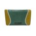 Stylish Multicolour Jade/Yellow Wallet Claudio Ferrici