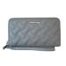Stylish Woven Grey Zipp around Wallet Claudio Ferrici