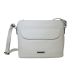Classic White Shoulderbag Claudio Ferrici