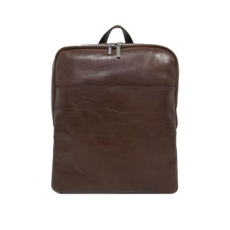 Rustic Brown Business Backpack Claudio Ferrici