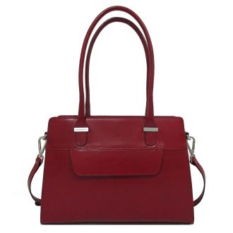 Elegant Red Handbag Claudio Ferrici