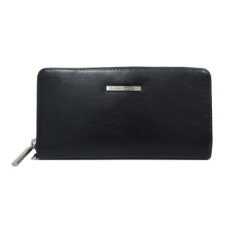 Elegant Navy Zipp around Wallet Claudio Ferrici