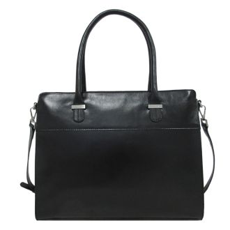 Stylish Black Business Bag Claudio Ferrici