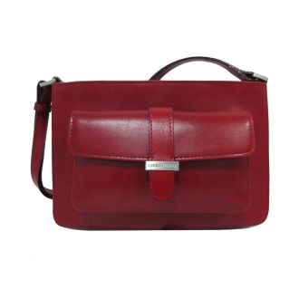 Sturdy Red Shoulderbag Claudio Ferrici