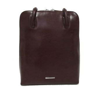 Multifunctional Brown Backpack/Shoulderbag Claudio Ferrici