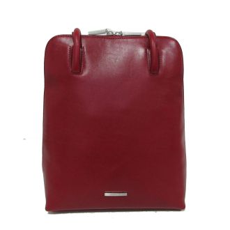 Multifunctional Red Backpack/Shoulderbag Claudio Ferrici