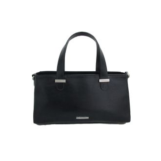 Classic Rectangular Navy Handbag Claudio Ferrici