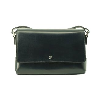 Timeless Black Shoulderbag Claudio Ferrici