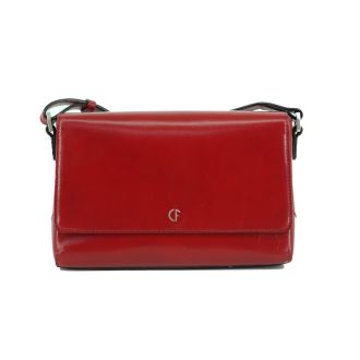 Timeless Red Shoulderbag Claudio Ferrici