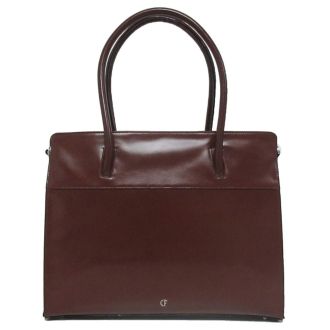 Elegant Brown Workbag Claudio Ferrici