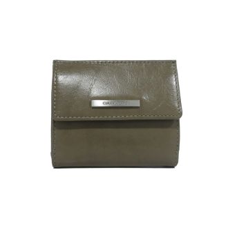 Small and Practical Taupe Wallet Claudio Ferrici