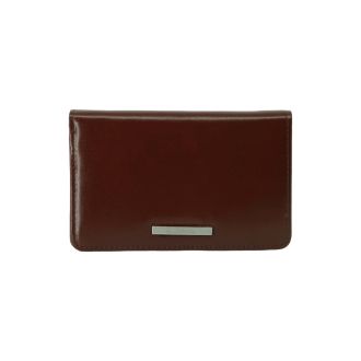 Small and Flat Brown Wallet Claudio Ferrici