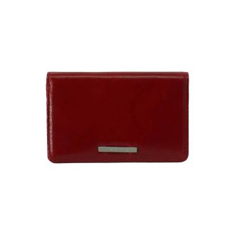 Small and Flat Red Wallet Claudio Ferrici