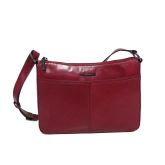 Classic Red Shoulderbag Claudio Ferrici