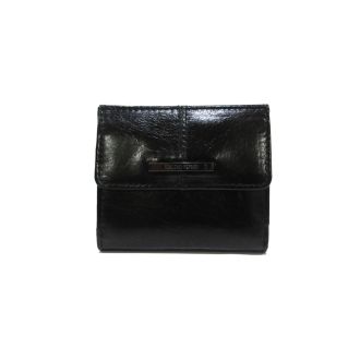 Small and Practical Black Wallet Claudio Ferrici