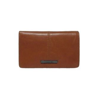 Stylish Cognac Wallet Claudio Ferrici