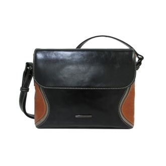 Multicolour Black/Brick Shoulderbag Claudio Ferrici
