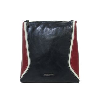 Practical Multicolour Navy/Red Backpack Claudio Ferrici