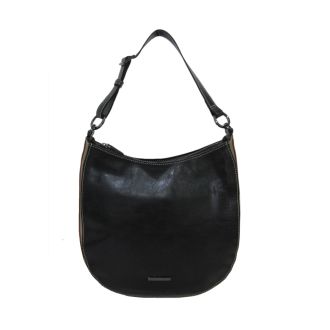 Elegant Multicolour Black/Brick Hobo bag Claudio Ferrici