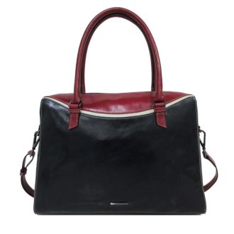 Elegant Multicolour Navy/Red Workbag Claudio Ferrici