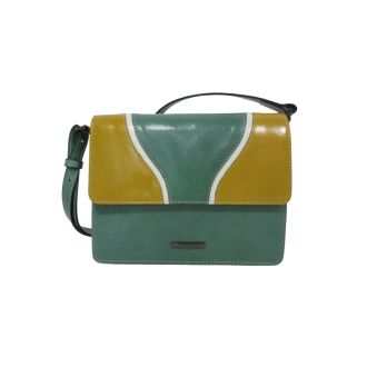 Classic Multicolour Jade/Yellow Shoulderbag Claudio Ferrici