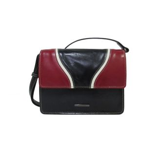 Classic Multicolour Navy/Red Shoulderbag Claudio Ferrici