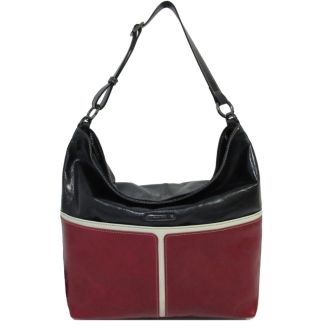 Stylish Multicolour Navy/Red Hobo bag Claudio Ferrici