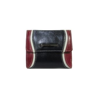 Cute Small Multicolour Navy/Red Wallet Claudio Ferrici