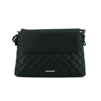 Classic Black Shoulderbag Claudio Ferrici