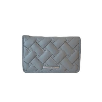 Cute Woven Grey Wallet Claudio Ferrici