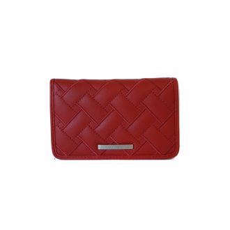 Cute Woven Red Wallet Claudio Ferrici