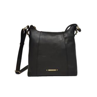 Classic Black Crossbag Claudio Ferrici