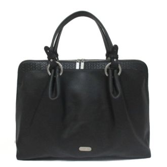 Elegant Black Workbag Claudio Ferrici