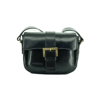 Elegant Black Outdoor Saddlebag Claudio Ferrici
