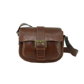 Elegant Brown Outdoor Saddlebag Claudio Ferrici