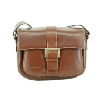 Medium-sized Brown Outdoor Saddlebag Claudio Ferrici