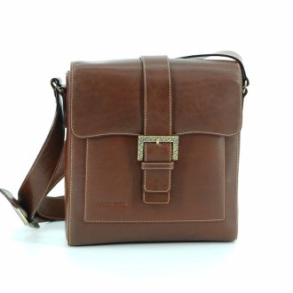 Rugged Brown Outdoor Shoulderbag Claudio Ferrici