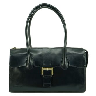 Elegant Black Outdoor Handbag Claudio Ferrici