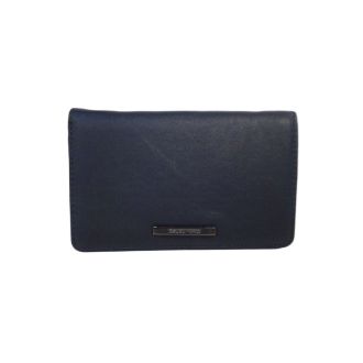 Soft Leather Navy Wallet Claudio Ferrici